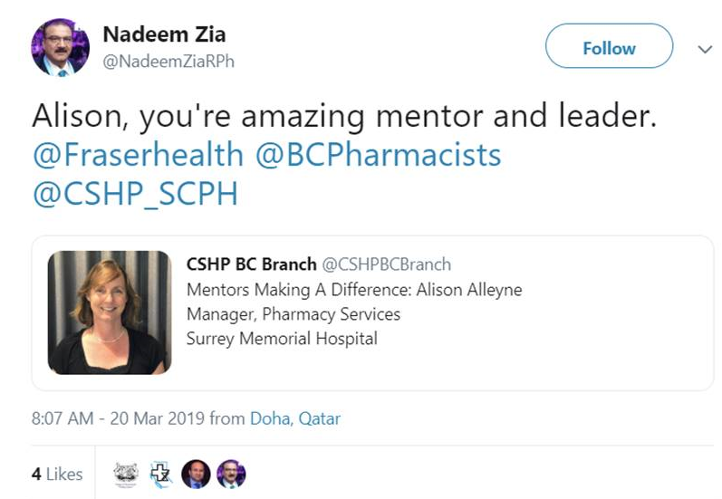 Surrey Memorial Hospital pharmacy high five