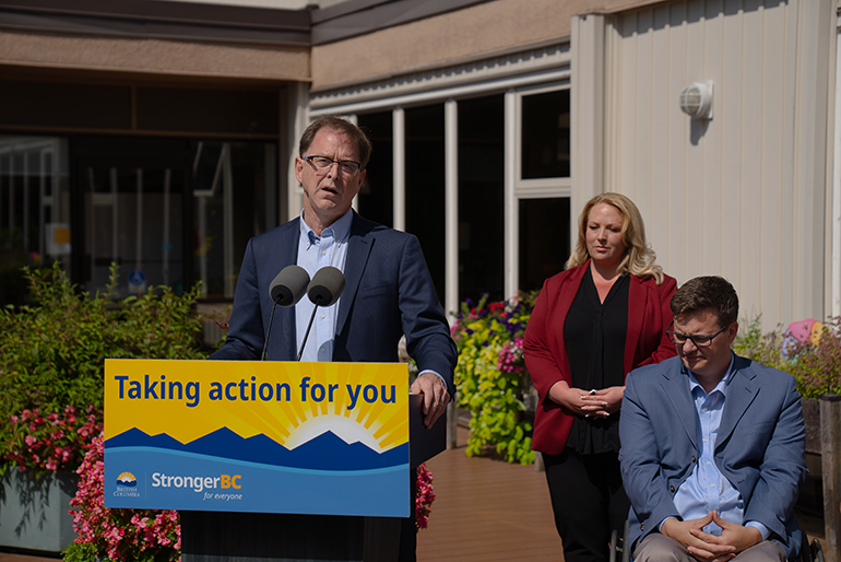 Health Minister Adrian Dix