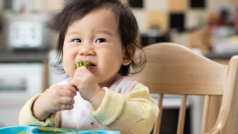 Baby led weaning