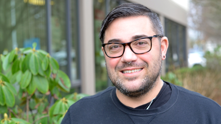 Fin Gareau, Nurse Practitioner at the Surrey Indigenous Primary Health and Wellness Home and Human of Fraser Health
