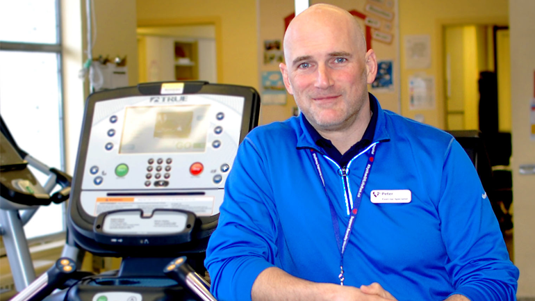 Peter Matino, Cardiac Exercise Therapist, Burnaby Hospital